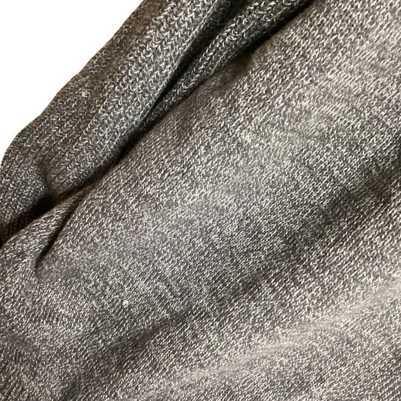 IZOD‎ Mens Quarter-Zip Sweater M Gray Cotton Blend Knit Casual Classic - Picture 7 of 9